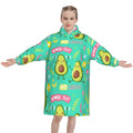 Sherpa Fleece Hooded Blanket W287
