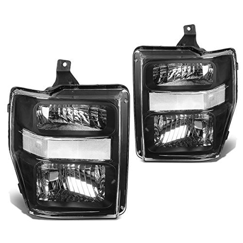 Chrome Amber Headlights Replacement Z2506