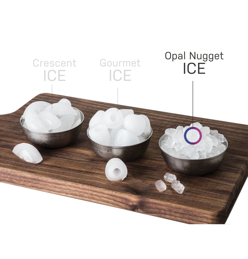 Black Stainless Countertop Nugget Ice Maker I590982