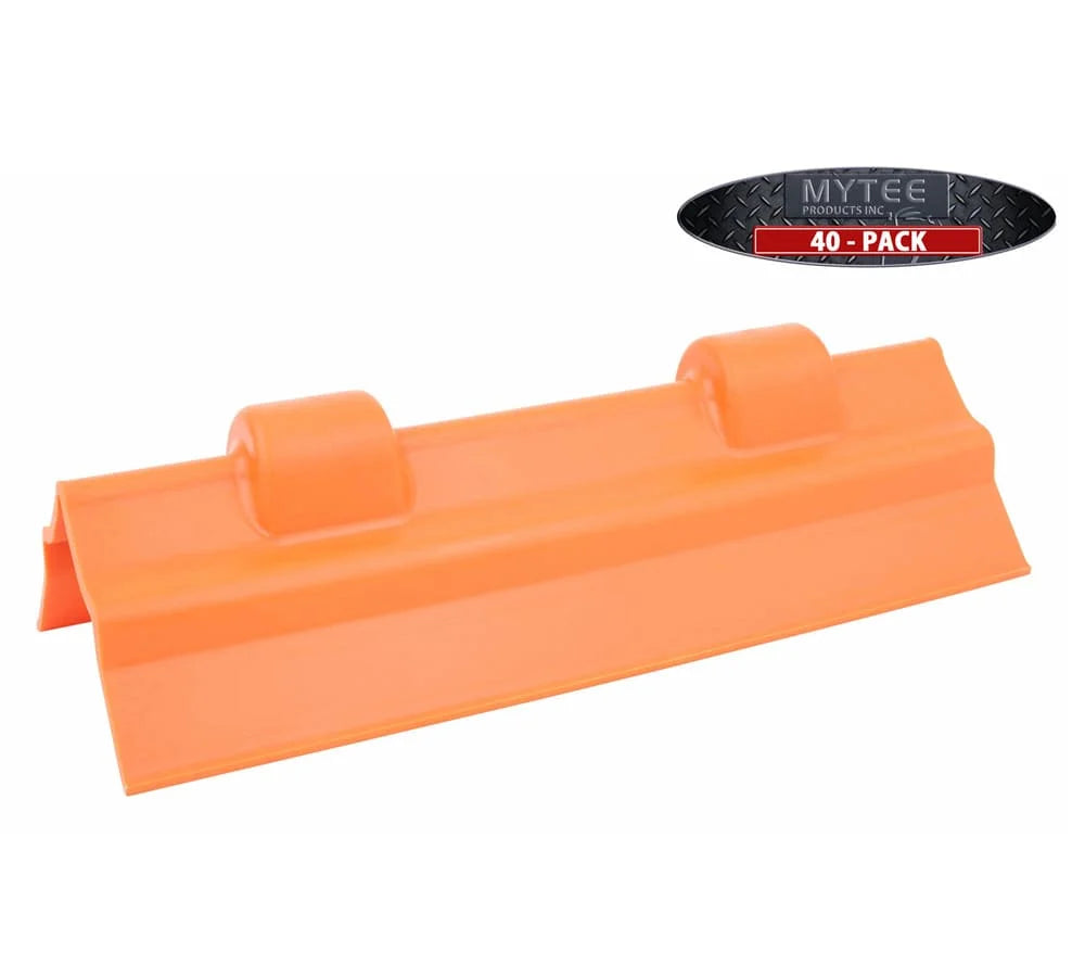 40 Pack 12" Orange Plastic Flatbed Edge Protector Z446
