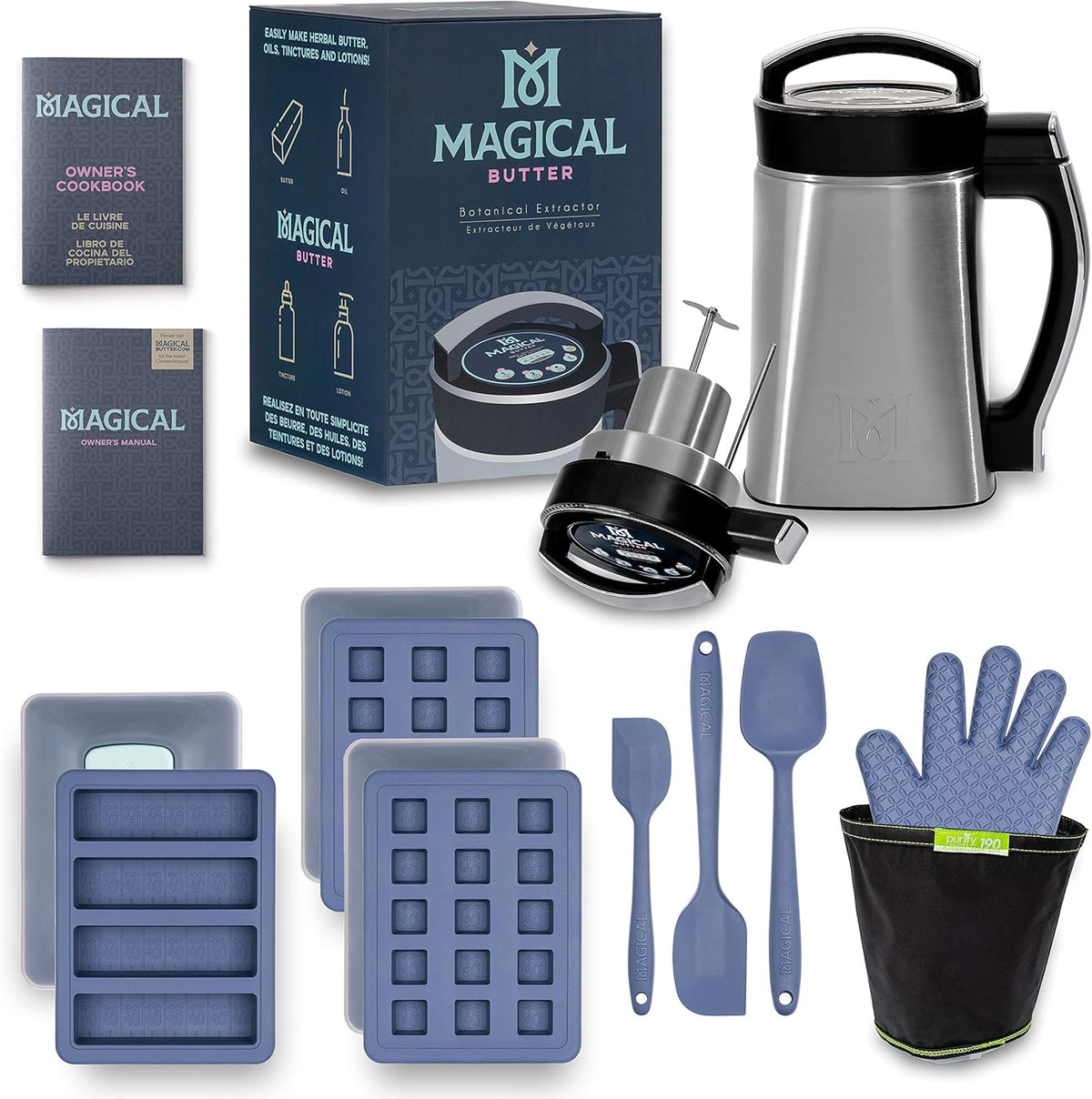 Botanical Extractor Kitchen Bundle with Cookbook and Accessories G861