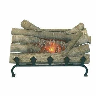 Electric Fireplace Logs with Grate R77441
