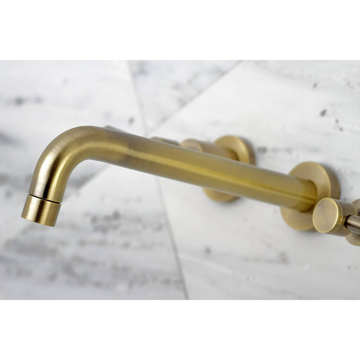 Polished Brass Wall Mount Roman Tub Faucet V298
