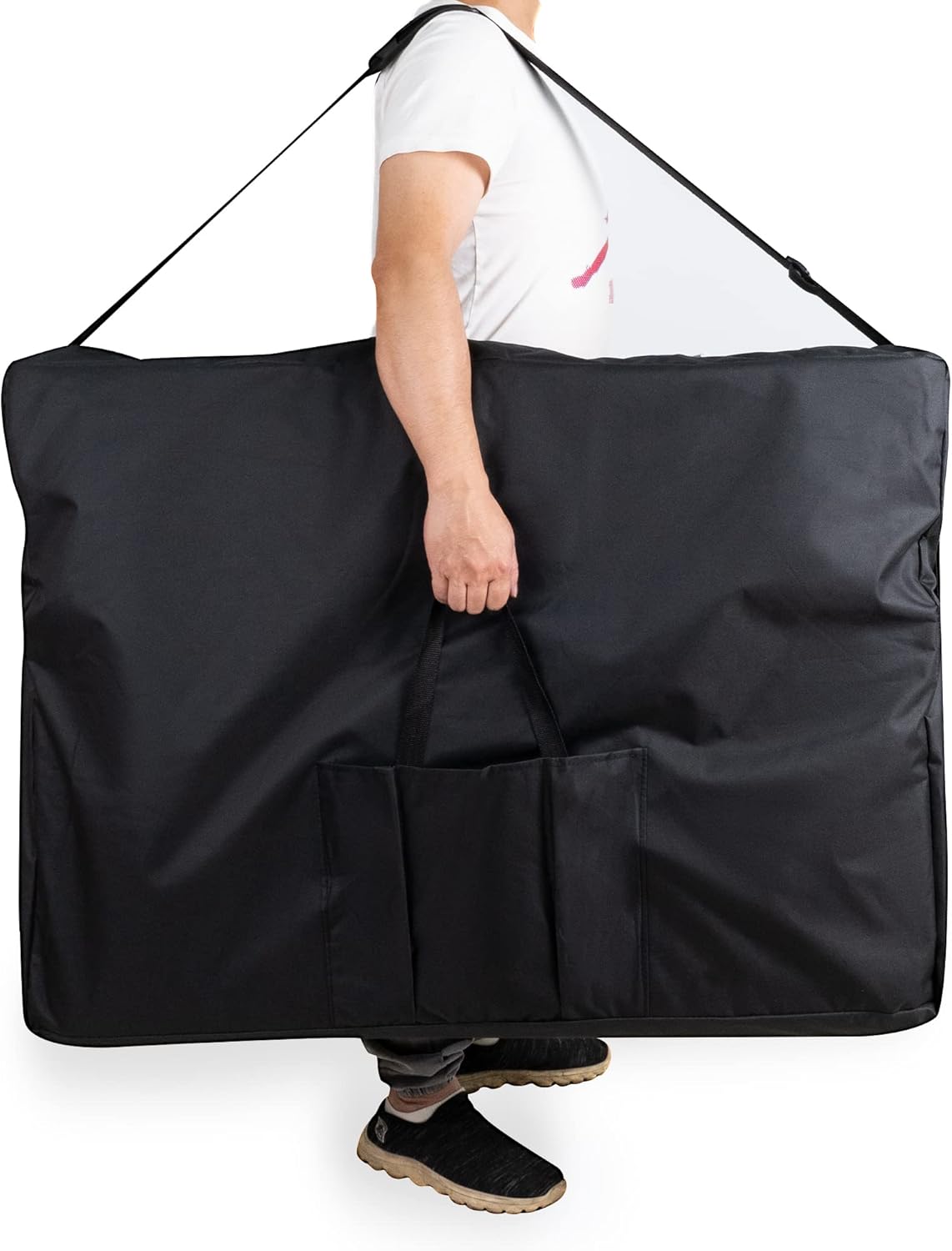 Portable Memory Foam Massage Table with Carrying Case W930829