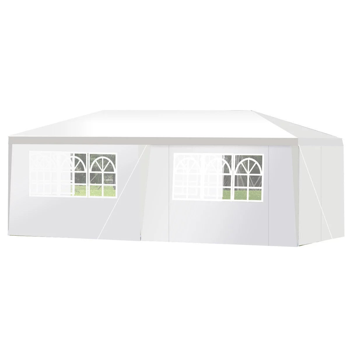 10'x20' Heavy Duty Canopy Tent with Side Walls C228