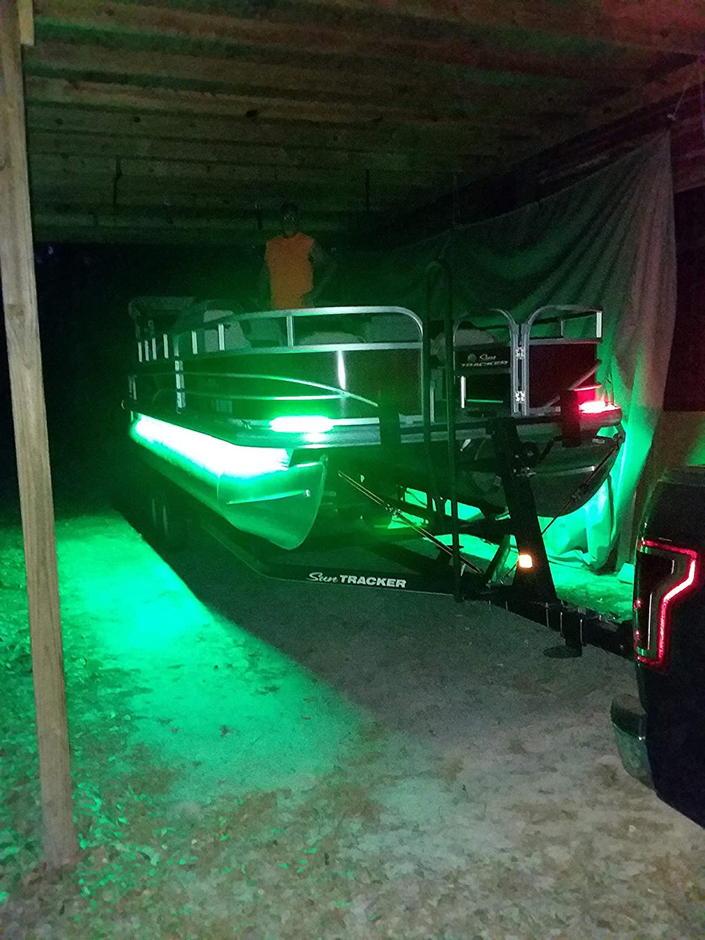 Neon Green LED Under Glow Boat Lighting DIY Kit Q624