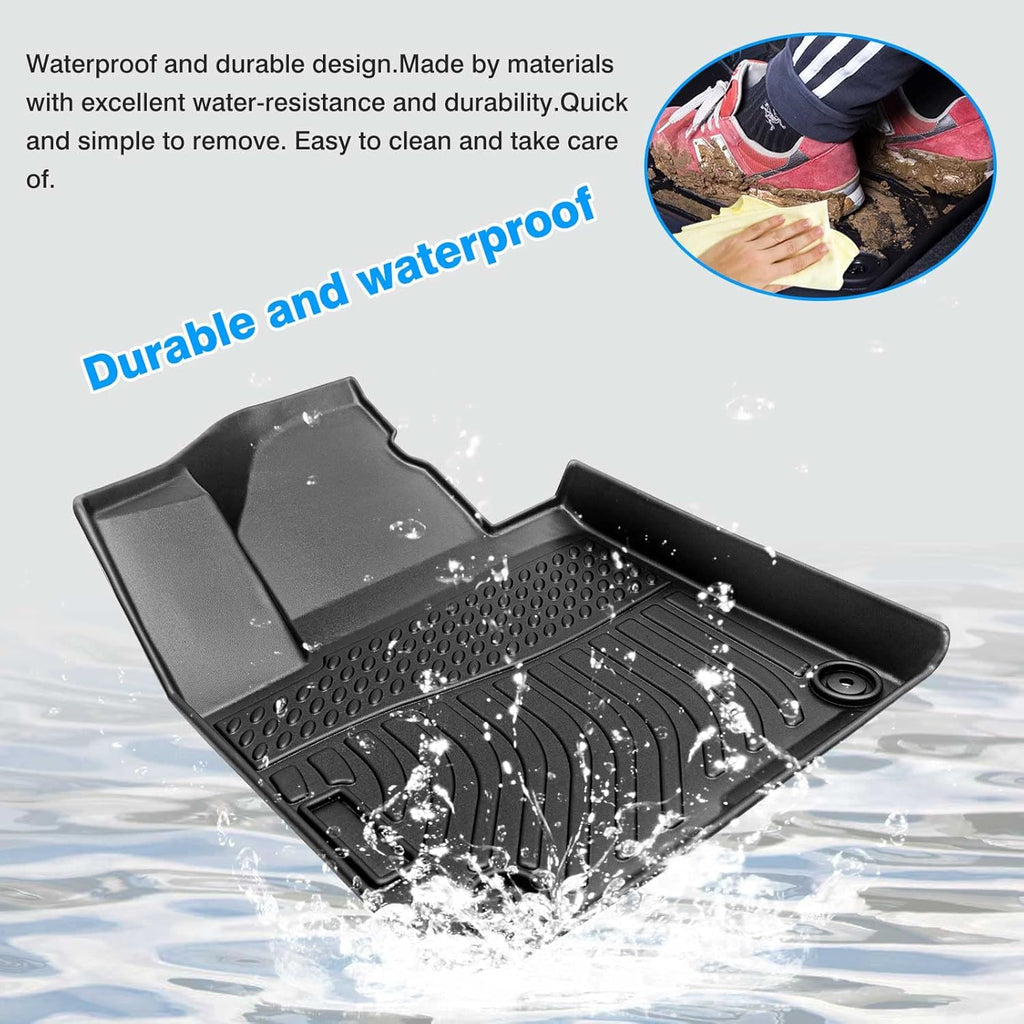 All Weather Floor Liners 1st and 2nd Row Mat Liner Set E184