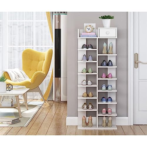 8 Tiers Vertical Narrow Shoe Rack E418344