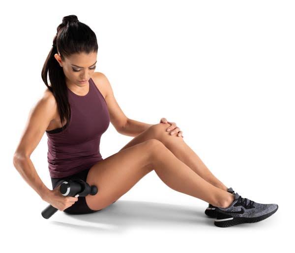 Percussion Recovery Gun with Interchangeable Massage Heads O8926