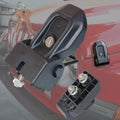 Black Locking Hood Latch Kit for Jeep Wrangler JL & Gladiator JT, 1 Pair B30951