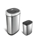 13 Gal 50L & 2 Gal 8L Stainless Trash Can Combo Set T885910
