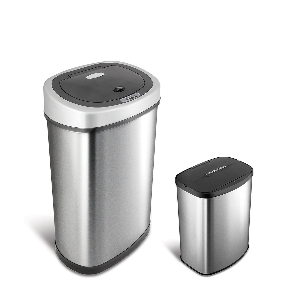 13 Gal 50L & 2 Gal 8L Stainless Trash Can Combo Set T885910