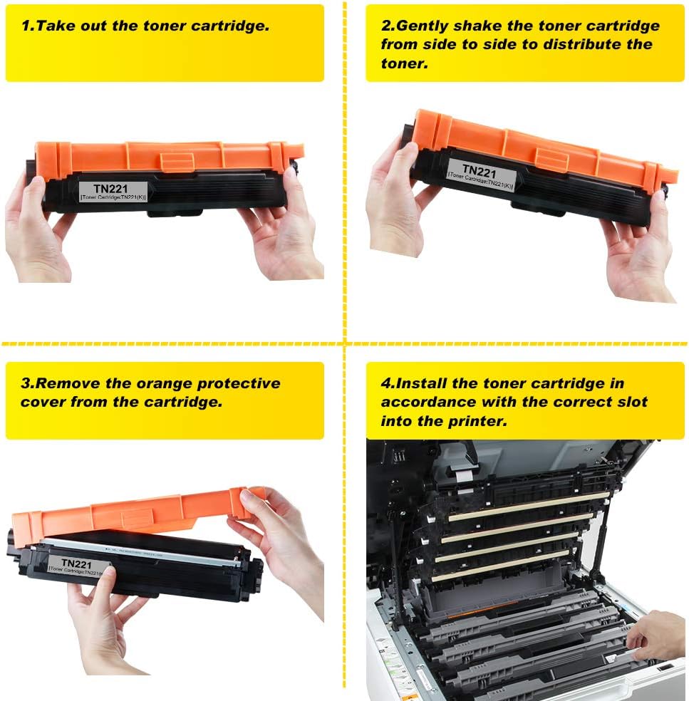 4PK Toner Cartridge Replacement Q99426