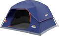 Dark Room Camping Tent Waterproof 4 Person Double Layers Dome Tent with Removable Rainfly D4848