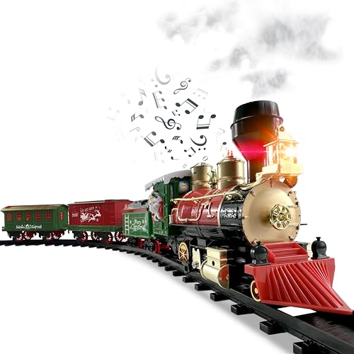 Electric Train Set with Lights, Music, Smoke L673
