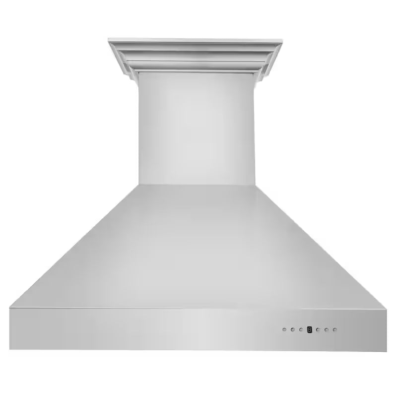 30 in. 400 CFM Ducted Wall Mount Range Hood in Stainless Steel L176896