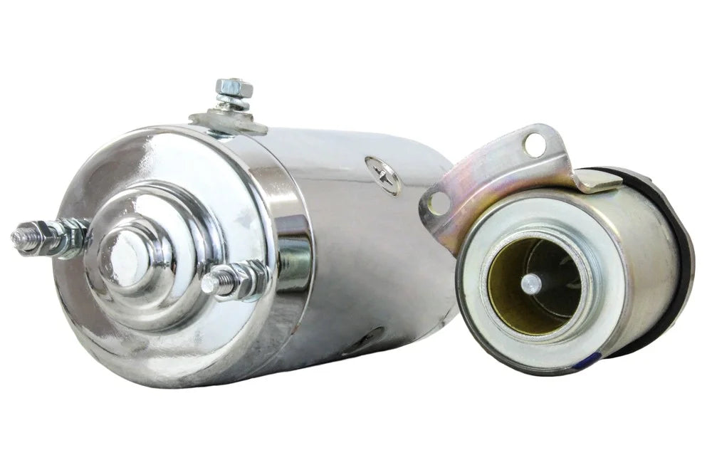 Chrome Starter Solenoid Harley Electra Glide Fat Bob Flhfb 1965-1970 C9038
