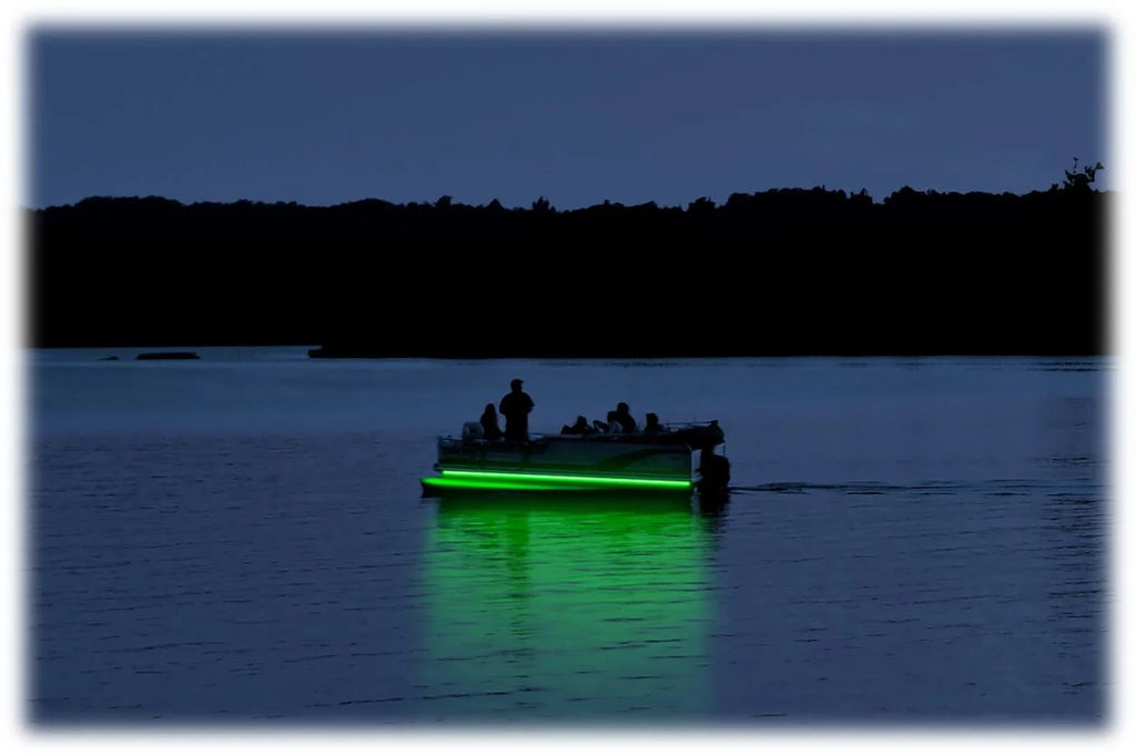 Neon Green LED Under Glow Boat Lighting DIY Kit Q624
