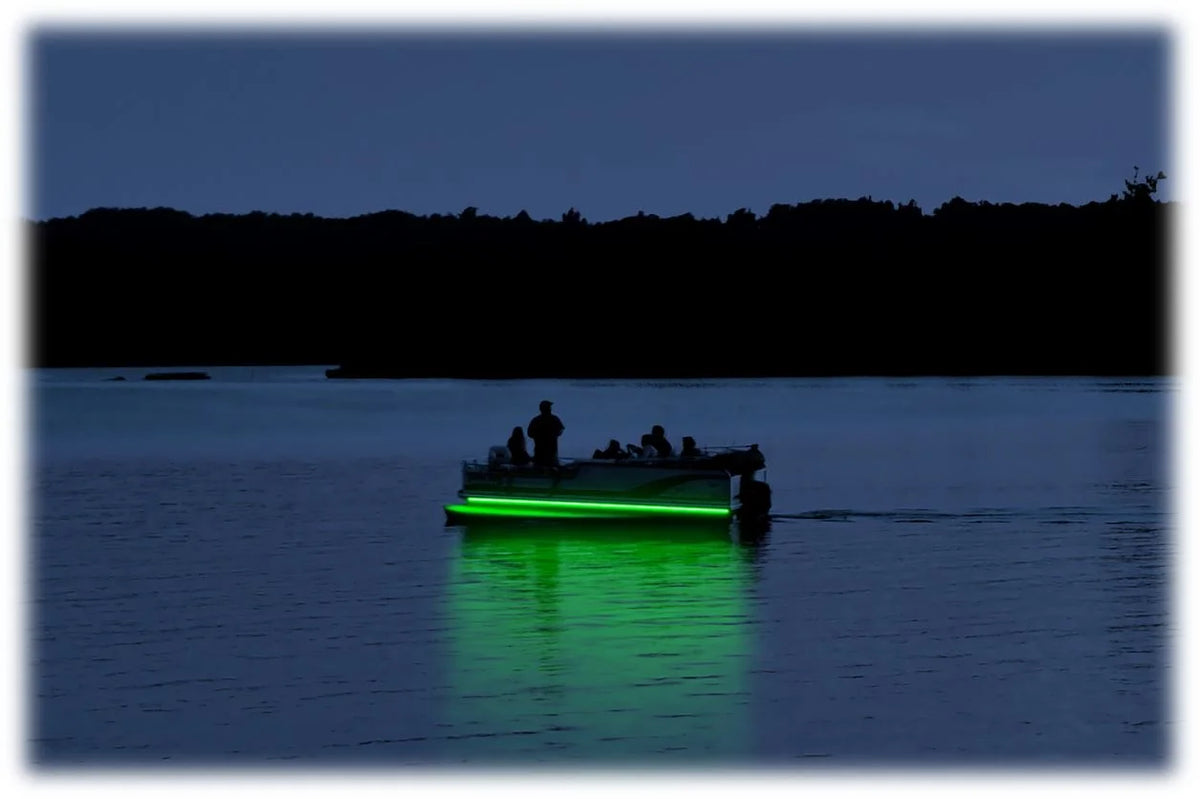 Neon Green LED Under Glow Boat Lighting DIY Kit Q624