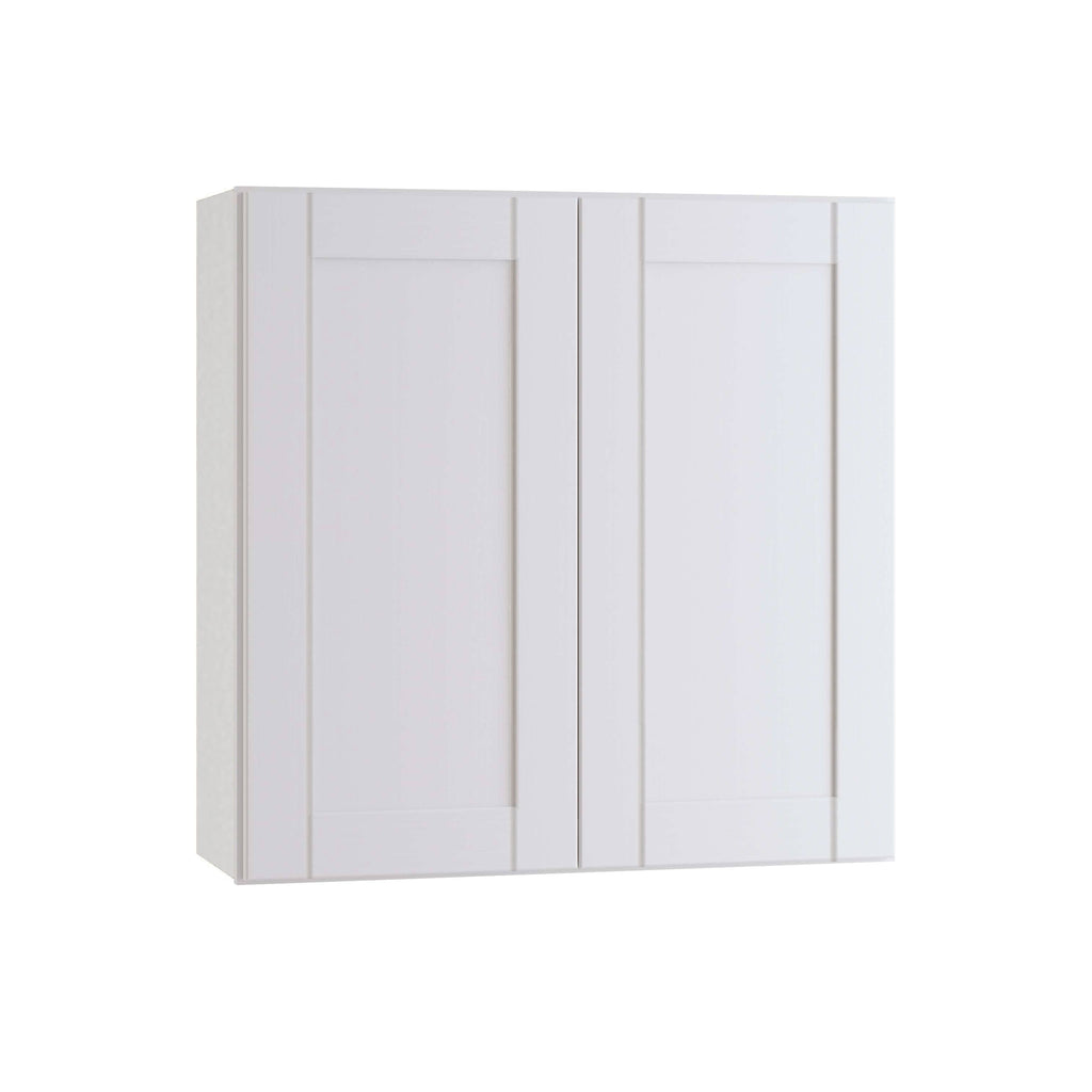Vesper White Shaker Assembled Plywood Wall Kitchen Cabinet C25410