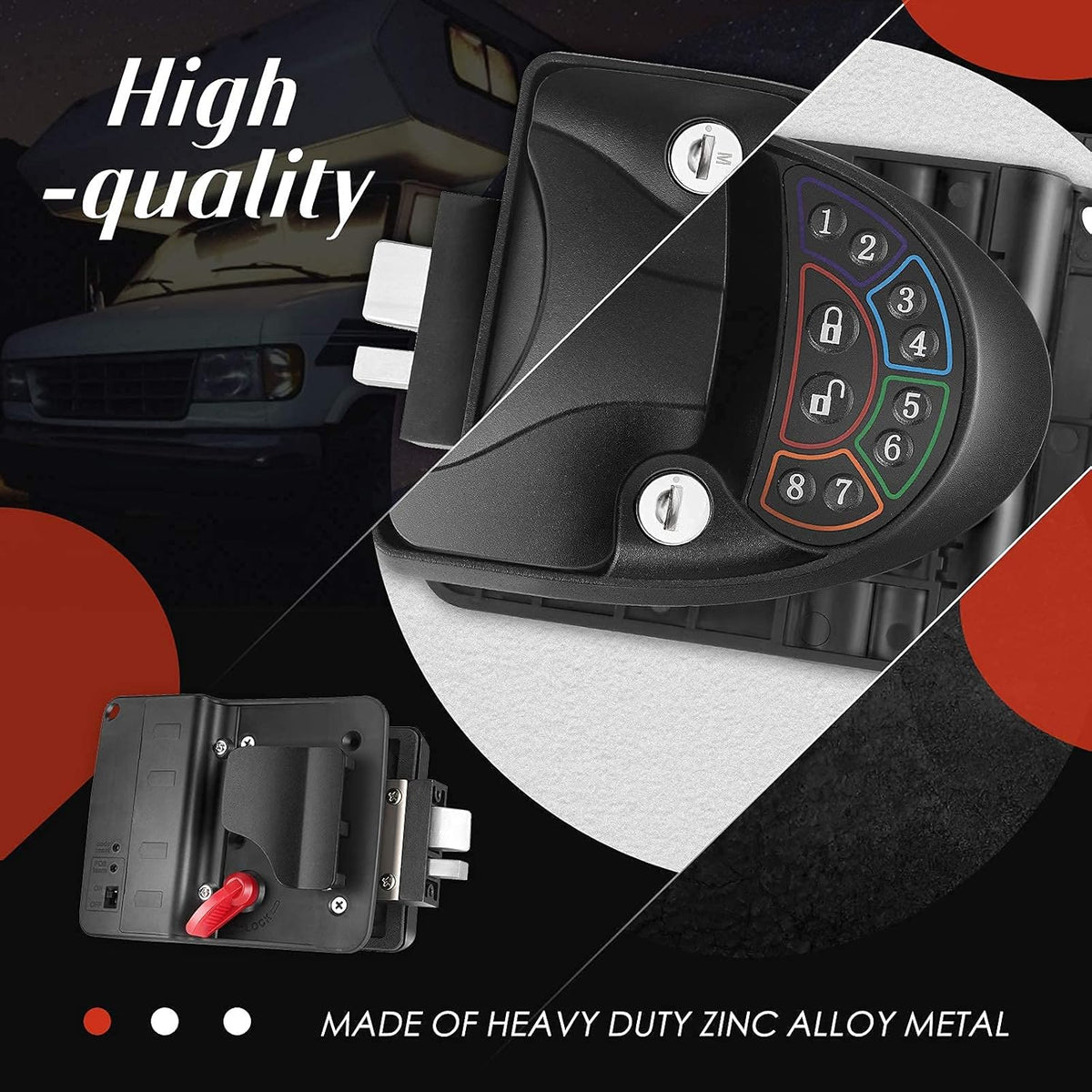 Keyless Entry Door Lock with Deadbolt U13312