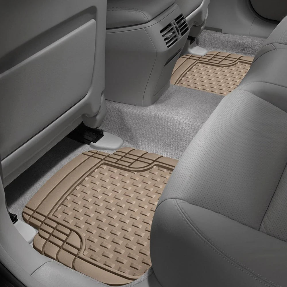 Tan 4-Piece Set All Weather Floor Mats F7402