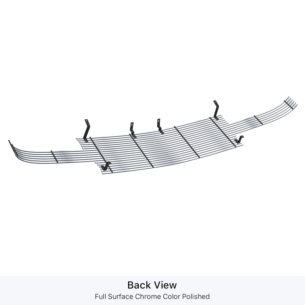 Full Face Stainless Steel Chrome Billet Grille Grill Insert C224