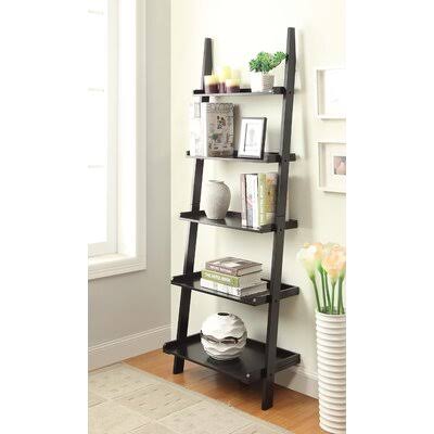 Espresso Ladder Bookcase G99431