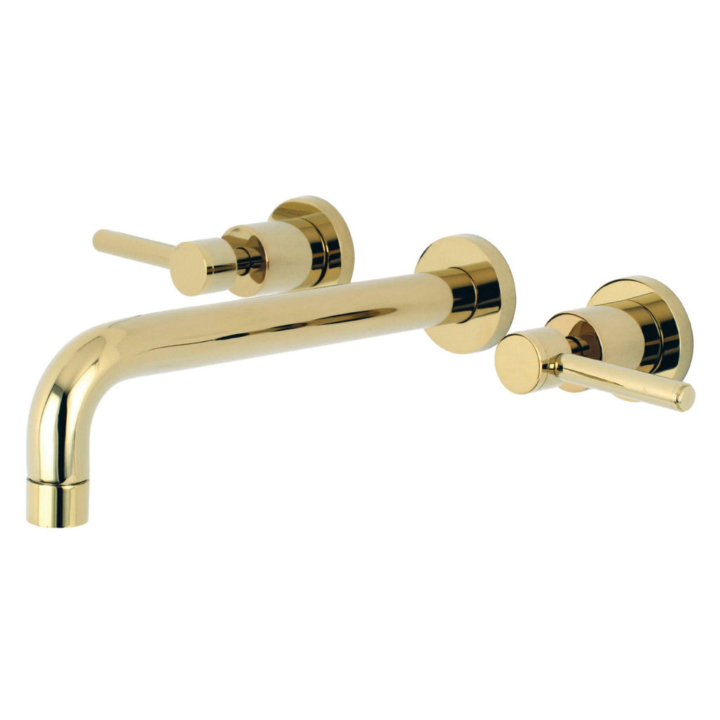 Polished Brass Wall Mount Roman Tub Faucet V298