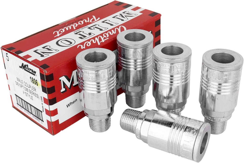 3/8" Male Coupler, Pack of 2 X471
