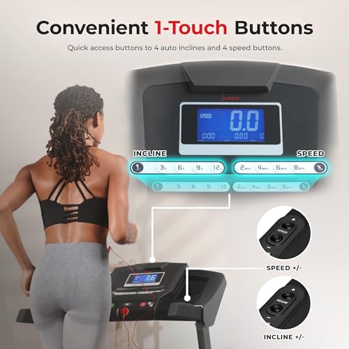Smart Treadmill with Auto Incline I628774
