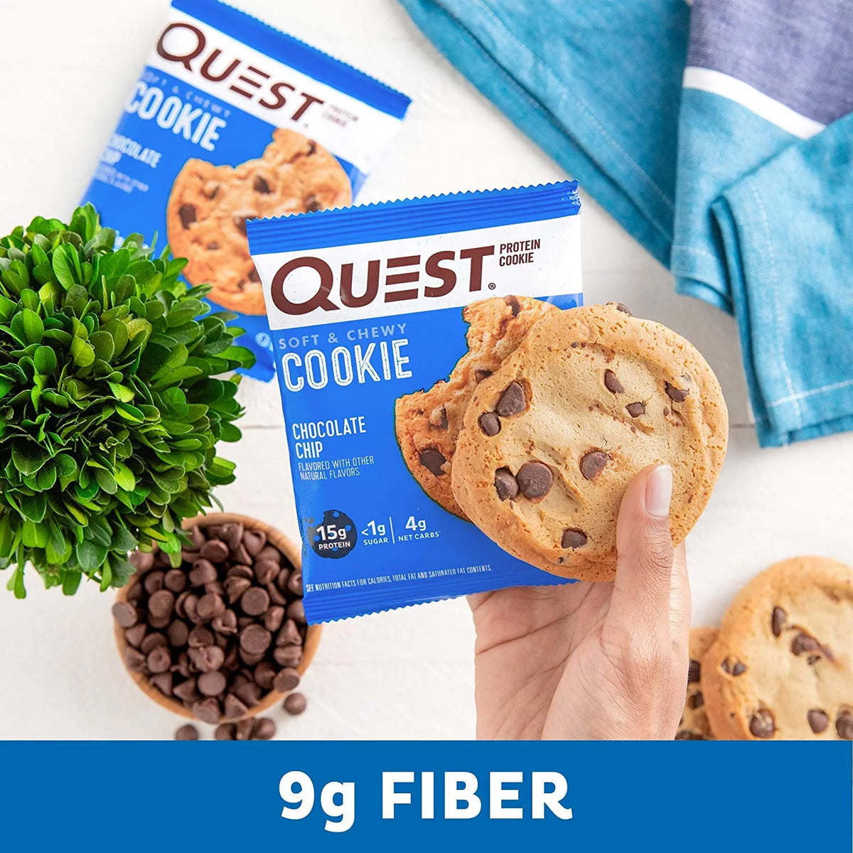 Chocolate Chip Protein Cookie, 12 Count Q172674