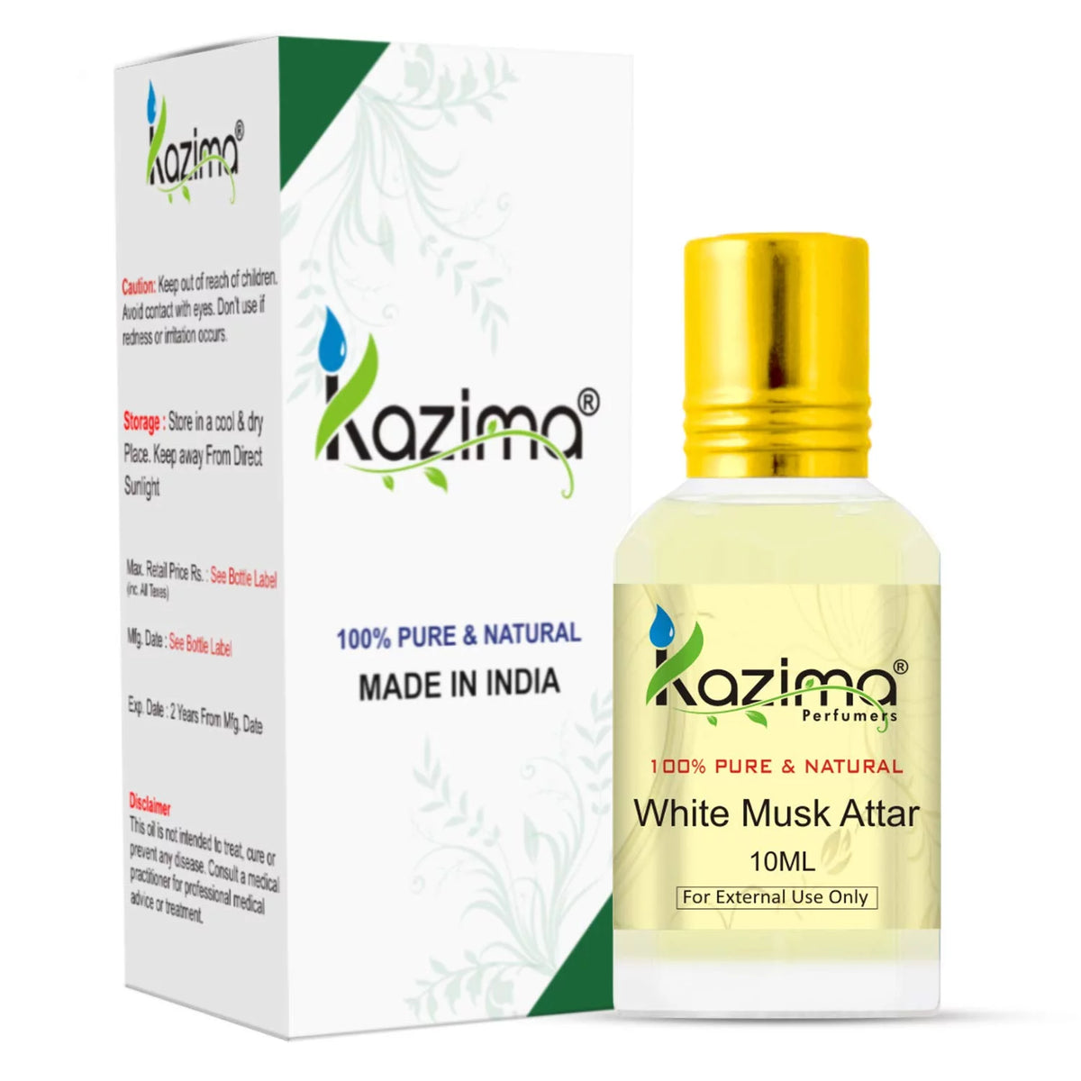 White Musk Attar Perfume 10ml E2687