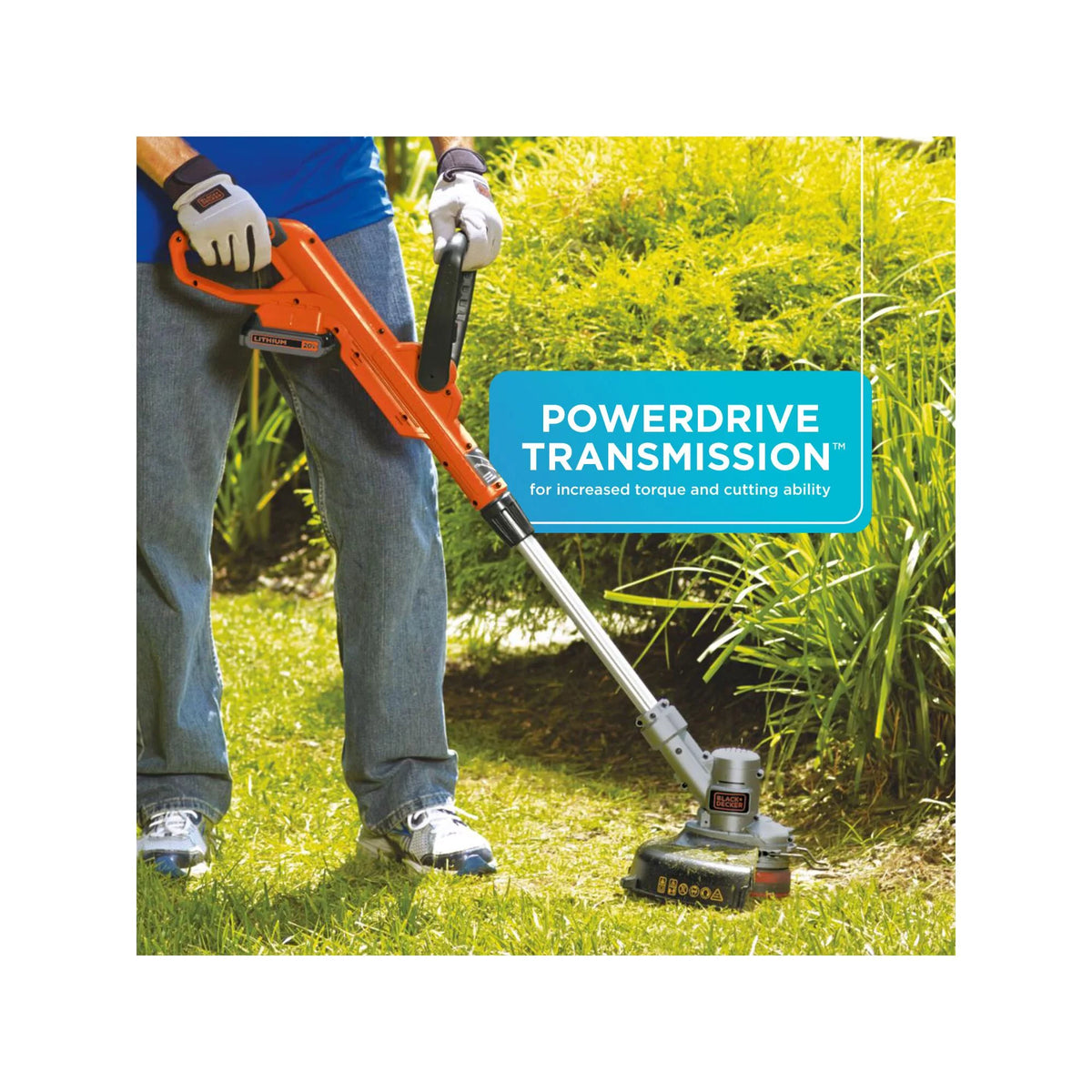 20V MAX Lithium 12 in. Trimmer/Edger Y70908