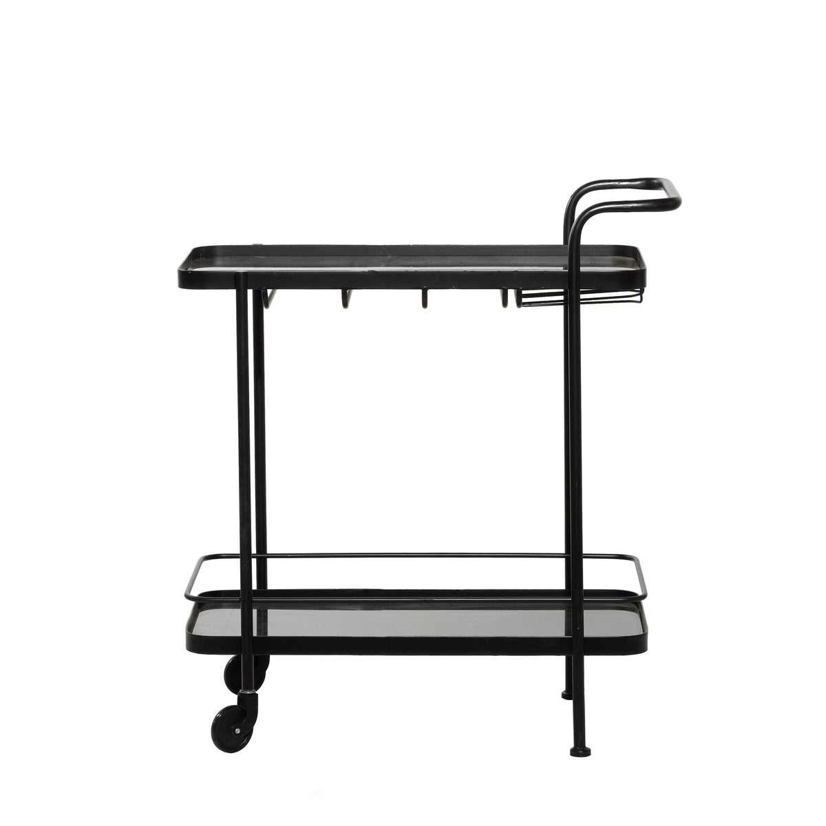 Black Metal Bar Cart N341738