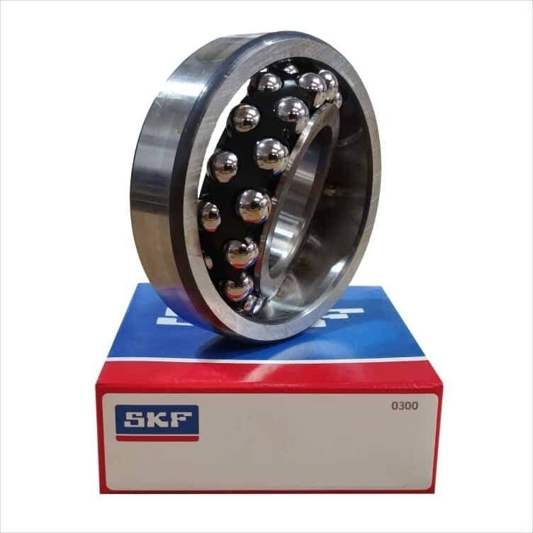Double Row Self-Aligning Bearing, 40mm Bore, 80mm OD, 23mm W B984519