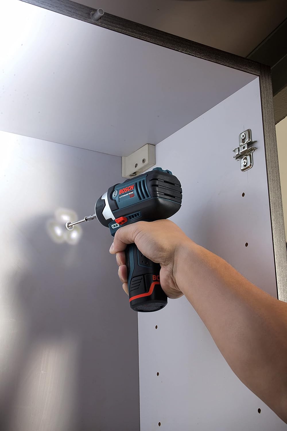 12V Max 1/4-Inch Hex Impact Driver Kit with 2 Batteries, Charger and Case A9649