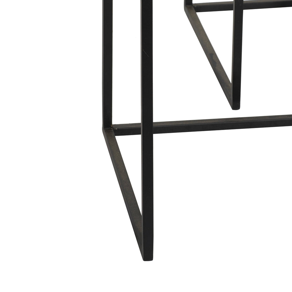 Black Metal Bar Cart N341738