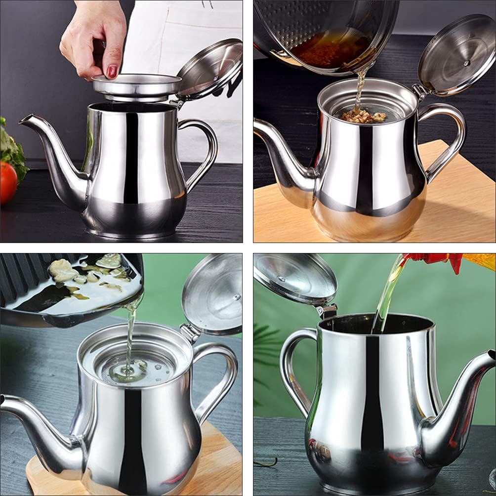 Stainless Steel Oil Strainer Pot C93981