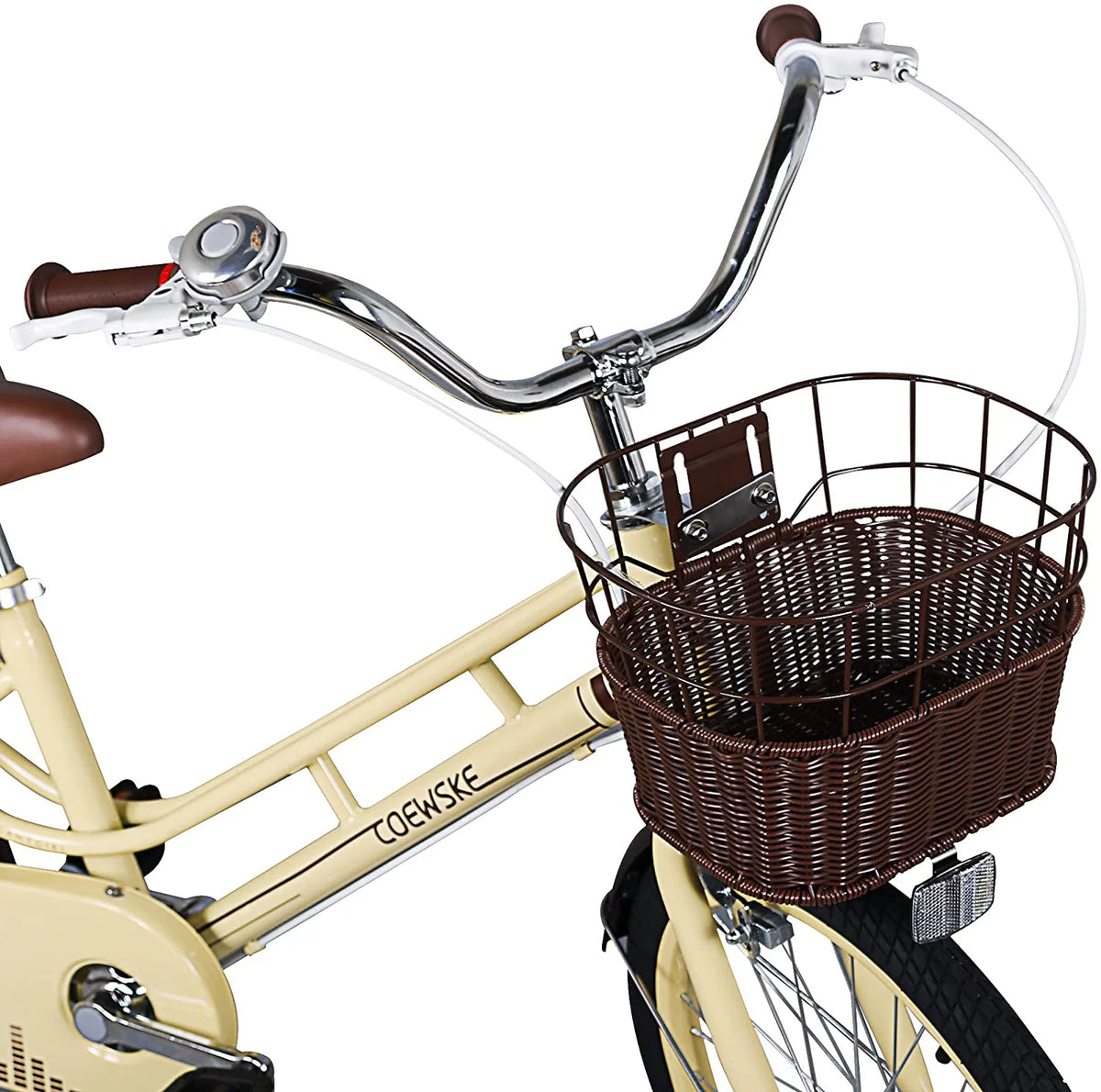 Kids 20 inch Bike with Hand Brake and Kickstand, Pink E855