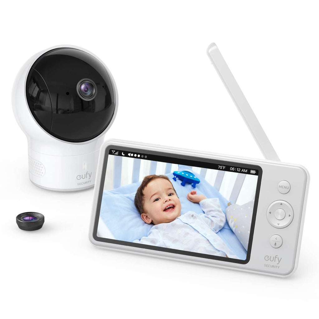 Video Baby Monitor with Camera and Audio, 720p HD, Night Vision, 5 Display G377