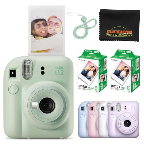 Instant Film Camera Pastel Blue Y544