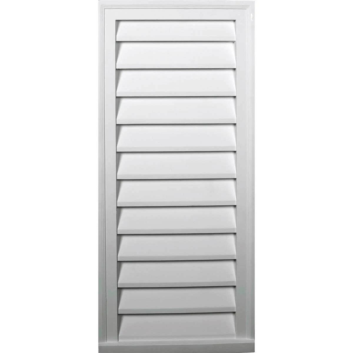16x22W x 33x22H Vertical Urethane Gable Vent Louver J592
