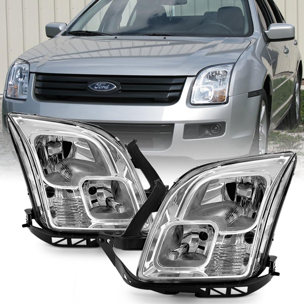 Ford Fusion Headlights Replacement Driver + Passenger Side X2275