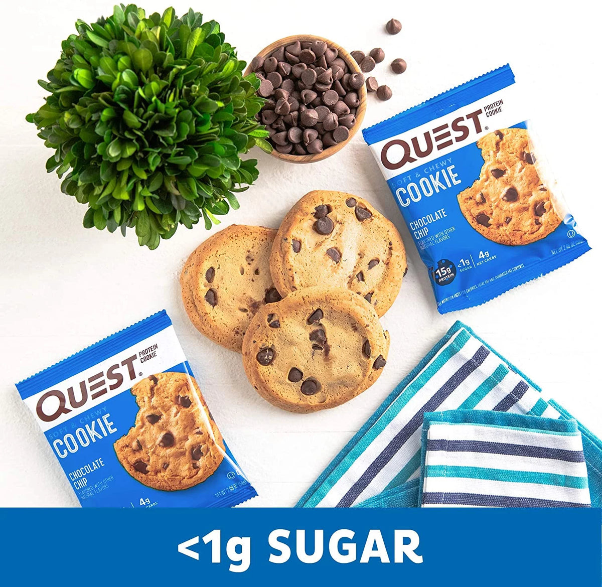 Chocolate Chip Protein Cookie, 12 Count Q172674