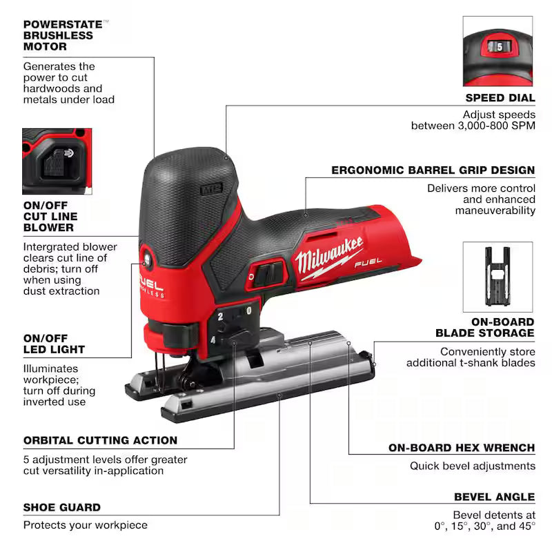 12-Volt Cordless Jig Saw with 2.5 Battery Pack K181