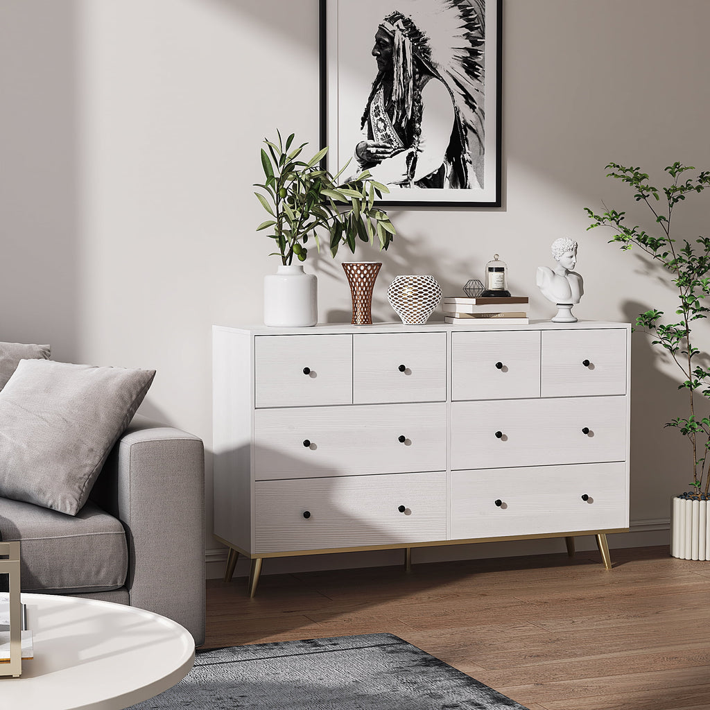 Black 8 Drawer Dresser R472706