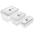 3pc Glass Vacuum Container Set W951