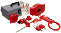 Valve Lockout Toolbox Kit with 2 Safety Padlocks S364273