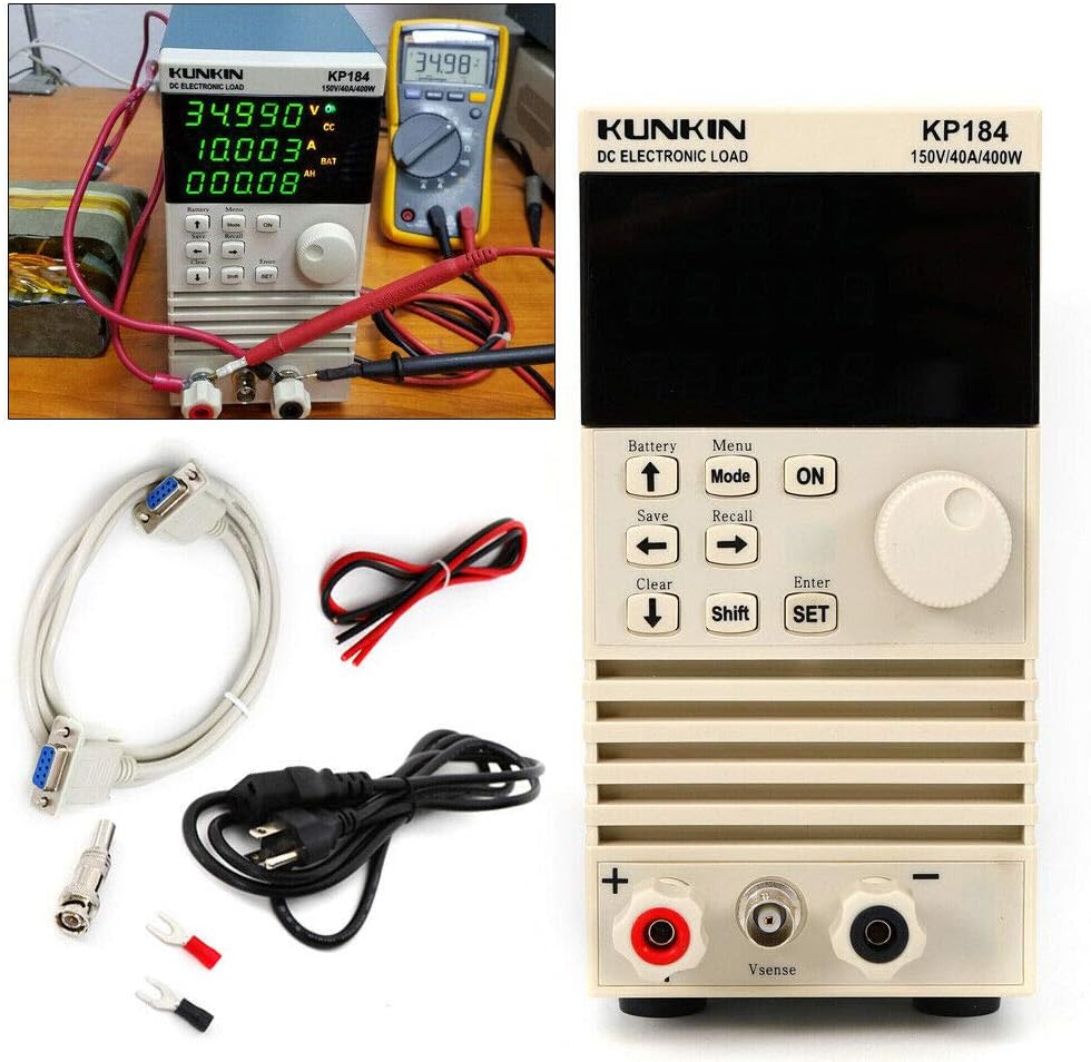 150V 40A 400W Electronic DC Load Tester Q3193